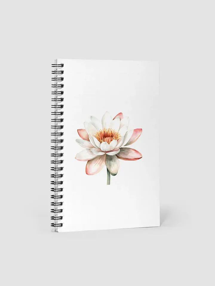 Water Lily Spiral Notebook product image (1)