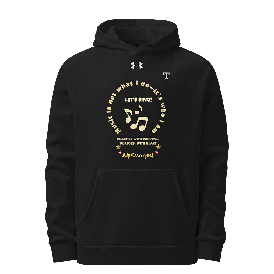 Musical Notes Inspirational Hoodie Aishmoney product image (1)