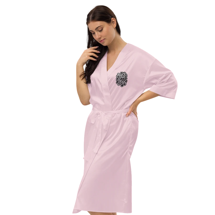 Women's Royal Satin Robe product image (7)