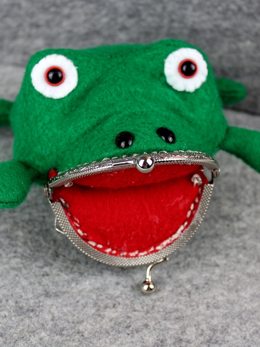 DIY Frog Coin Pouch Sewing Pattern product image (3)