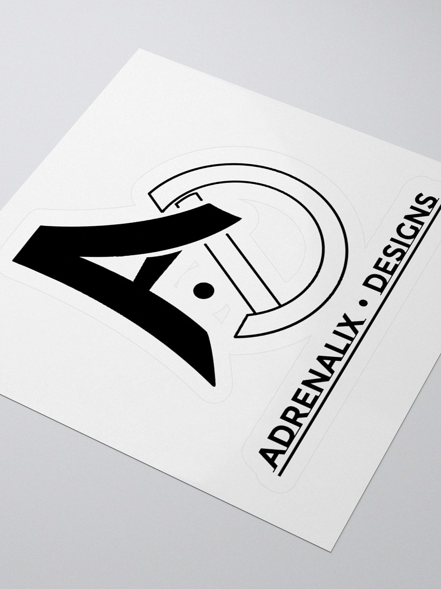 Adrenalix Designs logo and name stickers product image (8)