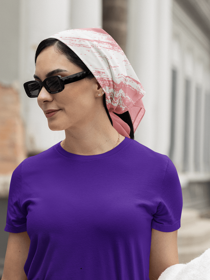 Pink Brushstroke All-Over Bandana product image (1)