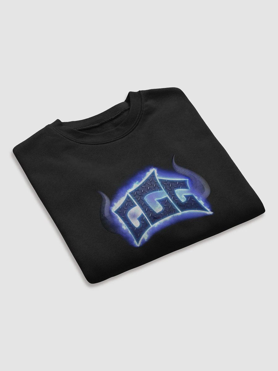 GGG Fire Logo Fleece Crop Sweatshirt product image (31)