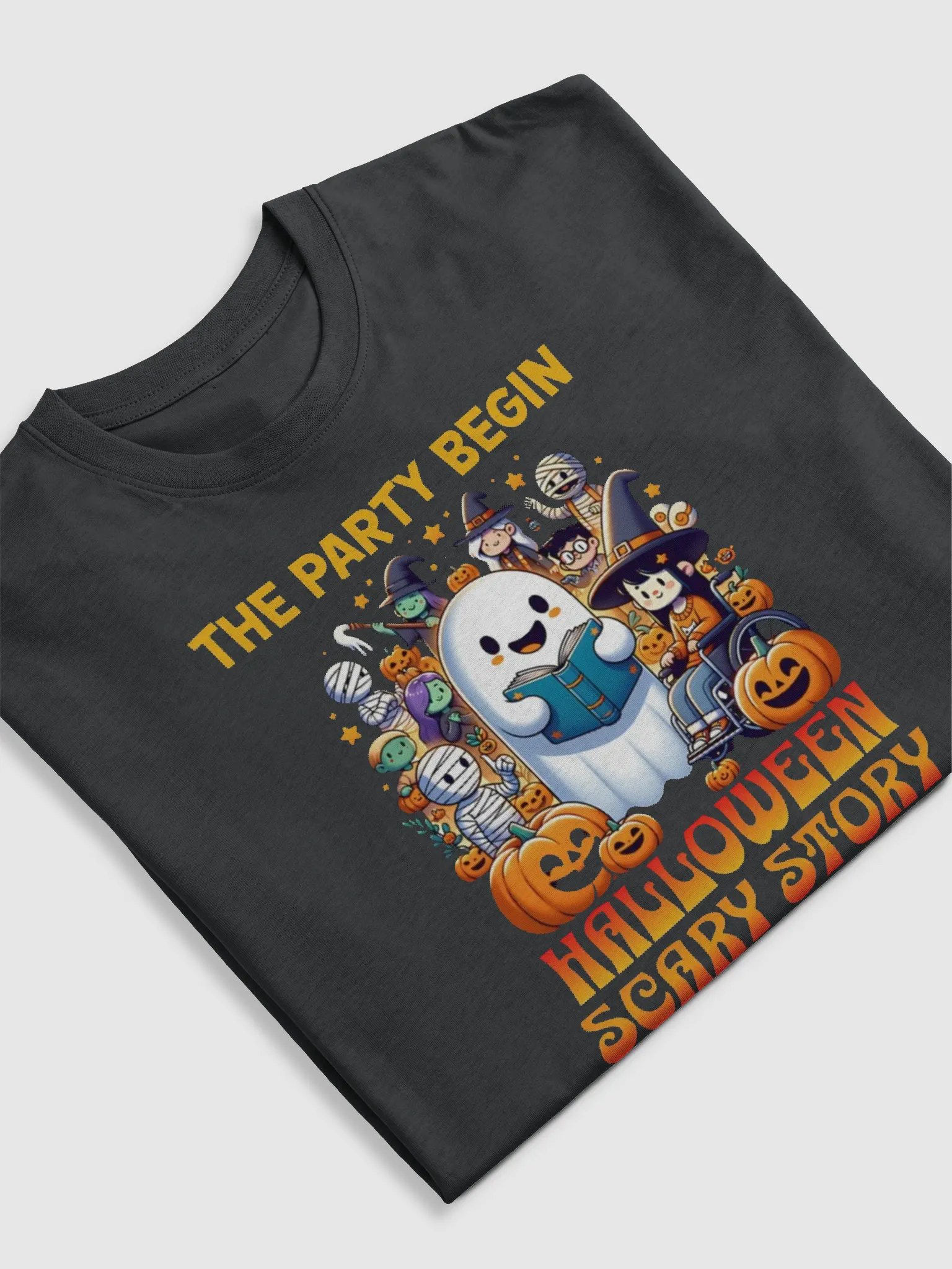 Ghostly Halloween Party Tee product image (5)