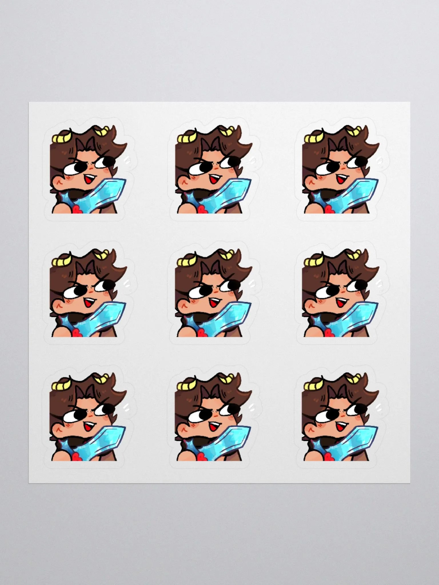 Nukeri Emote Sticker Set - 9x Stab product image (2)