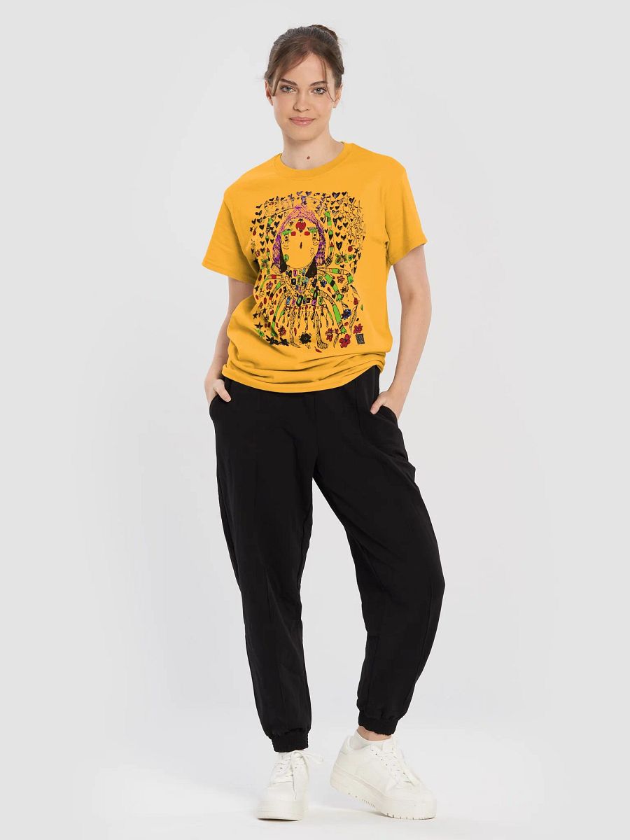 SJA Throwback Yellow Gildan Heavyweight T-shirt product image (1)