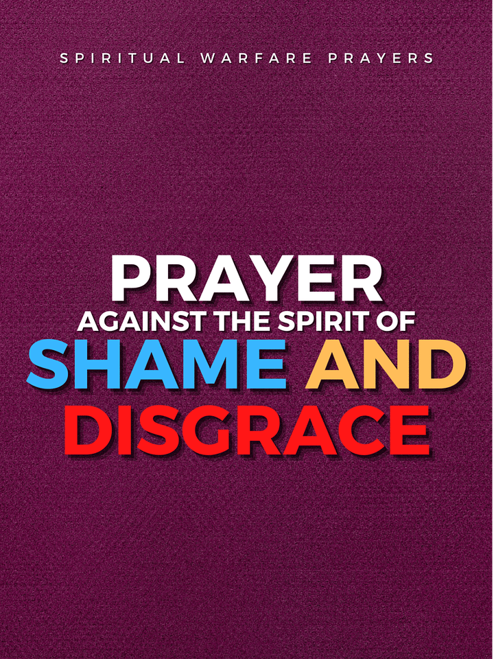 Prayer Against Shame and Disgrace product image (1)