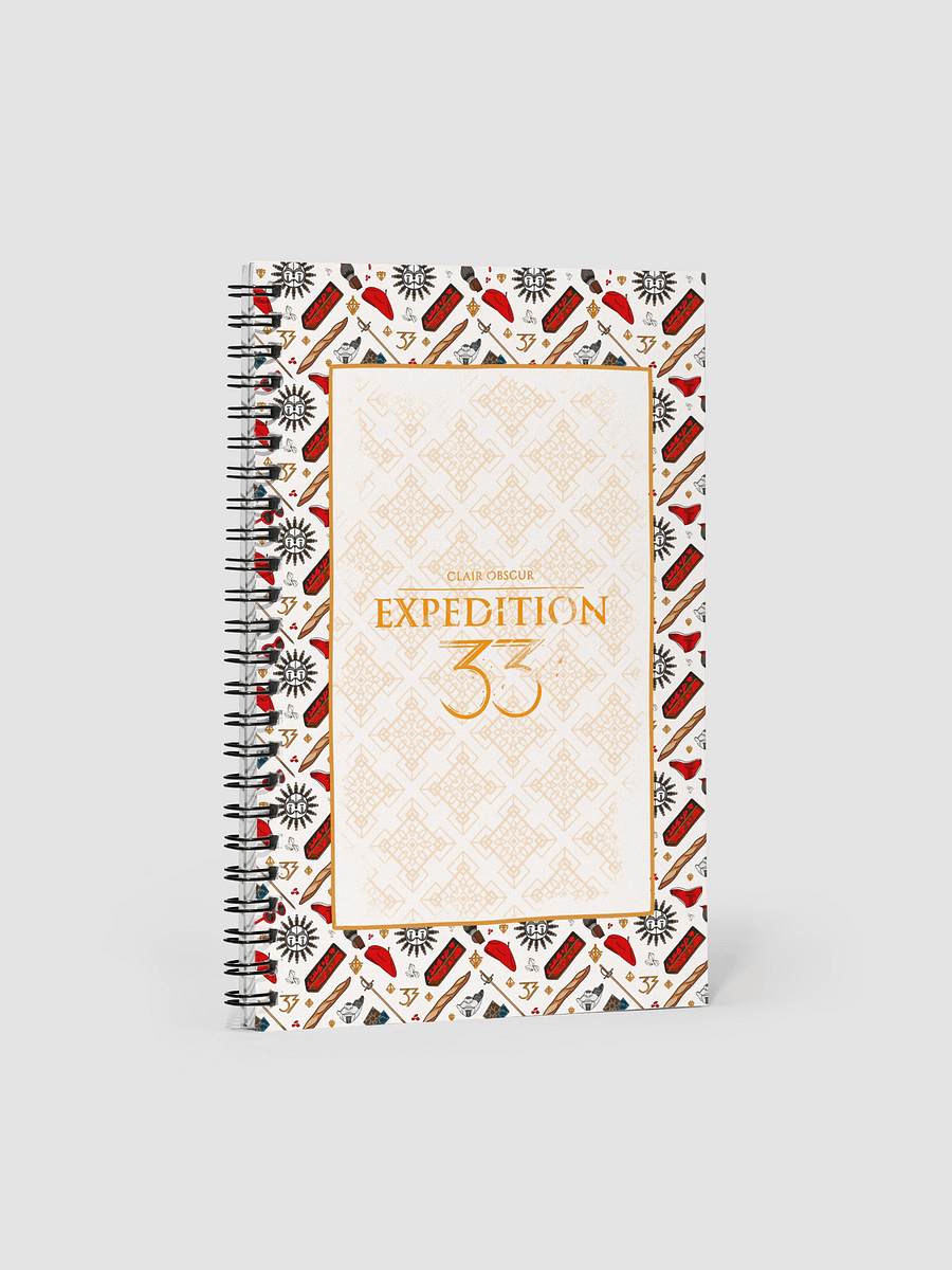 Expedition 33 White Notebook product image (1)