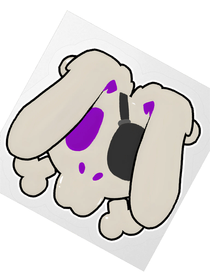 Skull and Crossbuns Sticker product image (2)