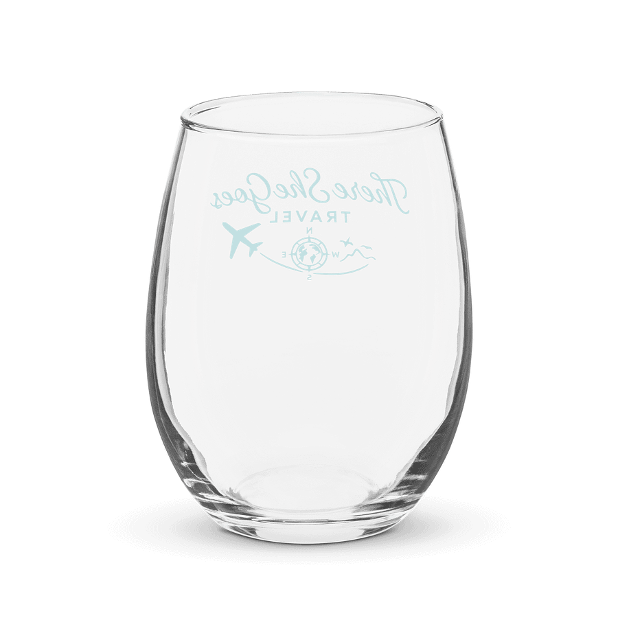 There She Goes - Stemless Wine Glass product image (2)