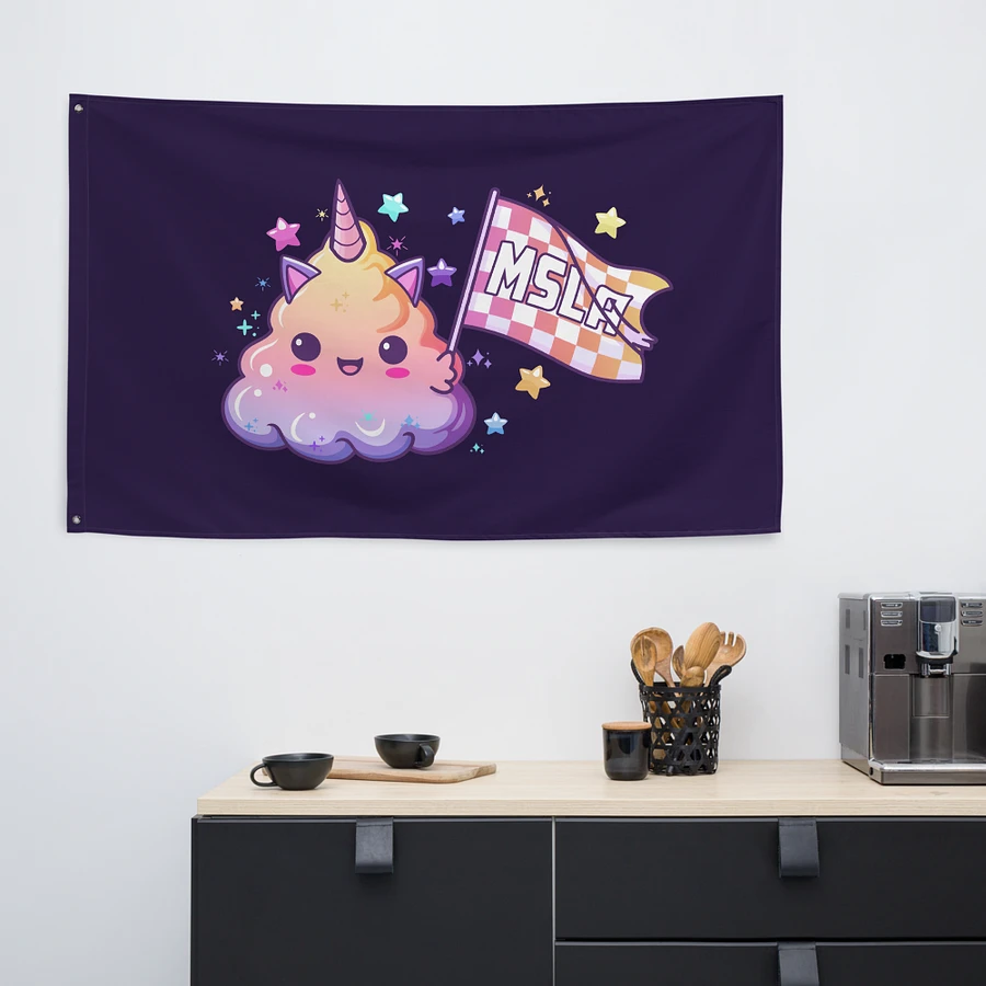 MSLA Sparkle Poop - Flag product image (9)