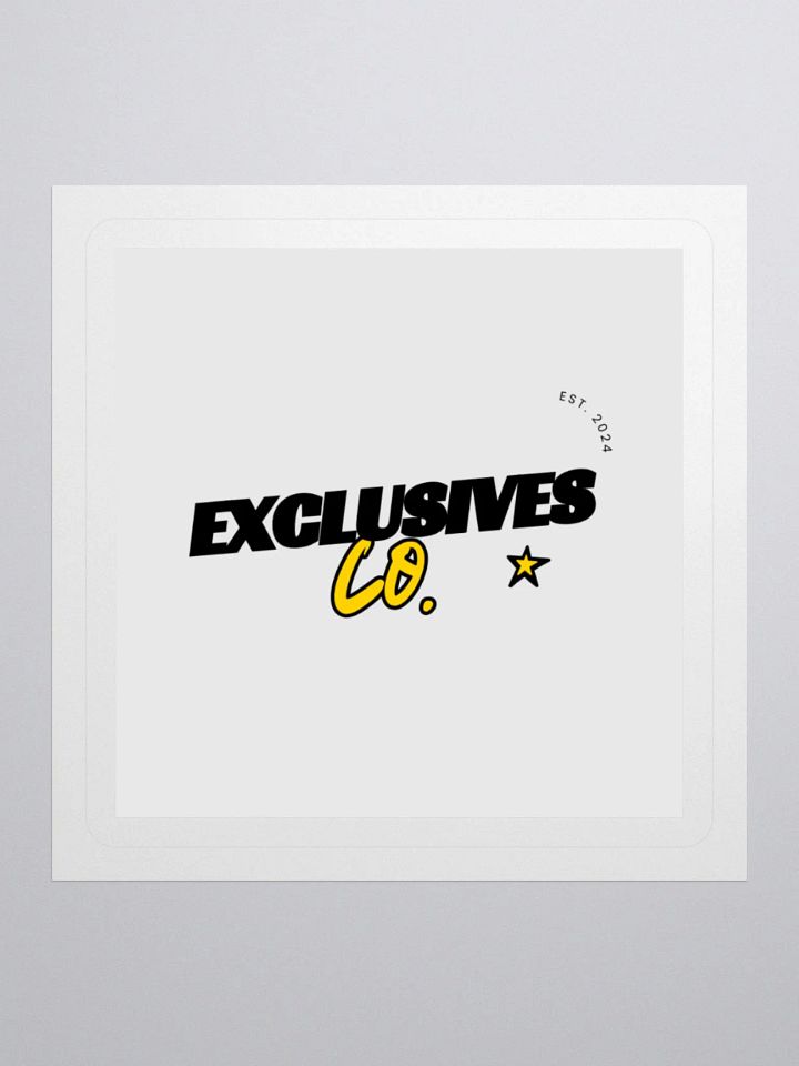 Exclusives Kiss Cut Stickers product image (1)