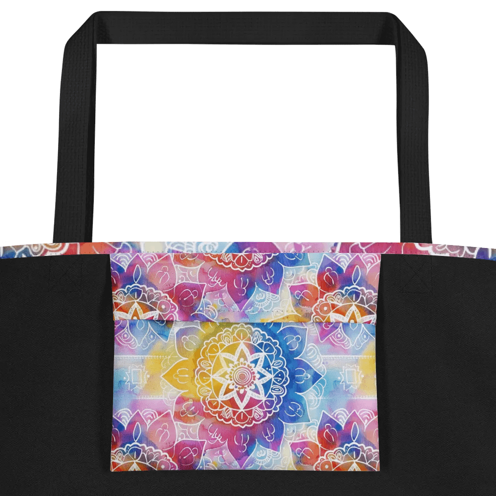 Mandala Mosaic Polyester Tote Bag product image (4)