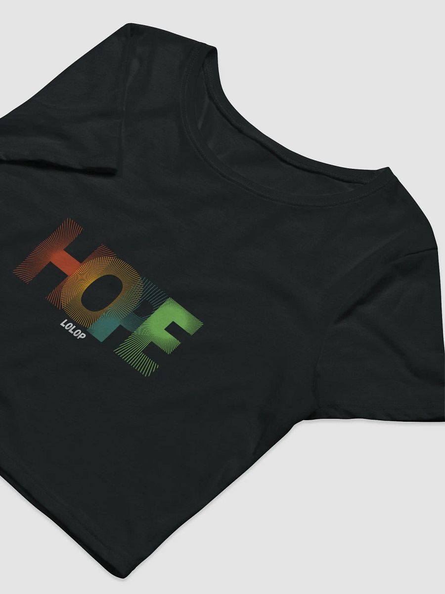 BLACK COTTON SHORT CROP TOP product image (3)