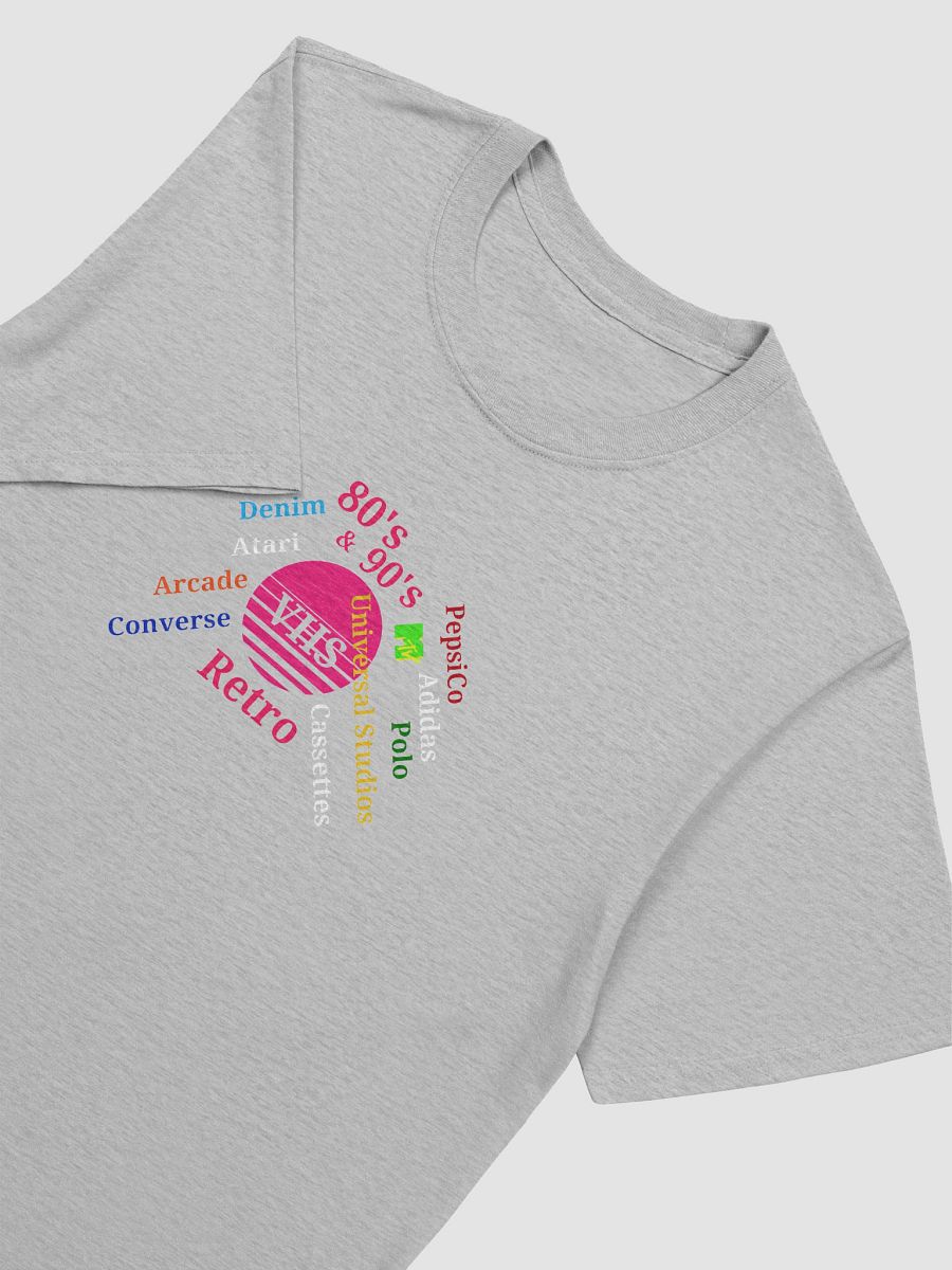 Retro VHS Circle Unisex T-Shirt product image (3)