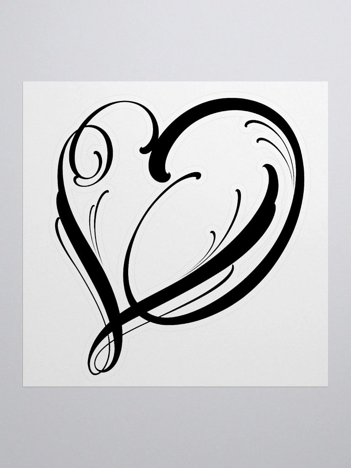 Black Logo Sticker product image (1)