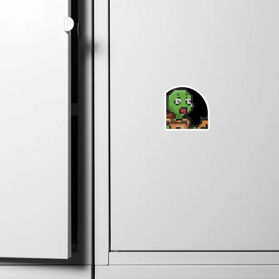 Woah Turtle Die-Cut Magnets product image (10)