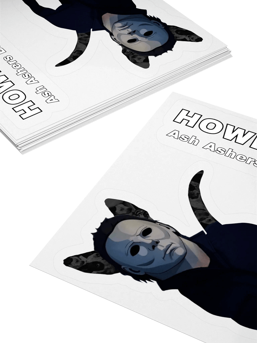Howloween Kiss Cut Sticker Set (Clear Edge) product image (10)