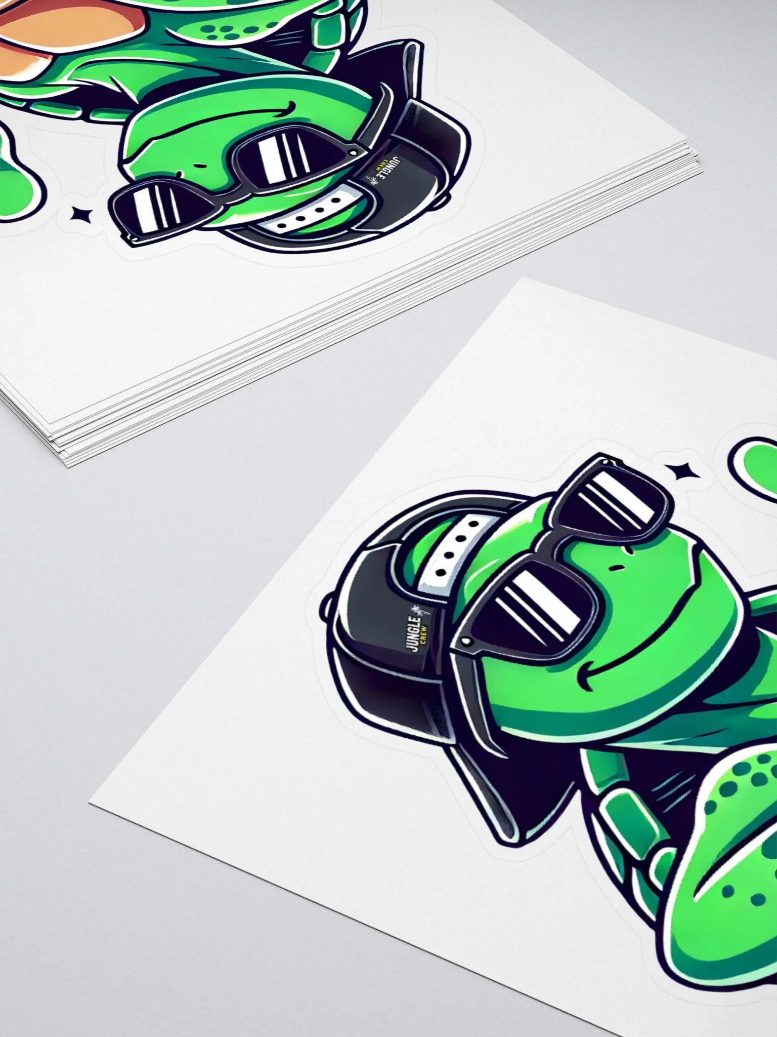 Turtle Jungle Crew Sticker product image (10)