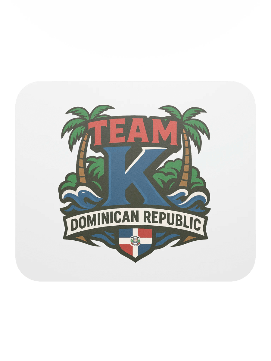 TEAM K Dominican Republic Classic Mouse Pad product image (2)