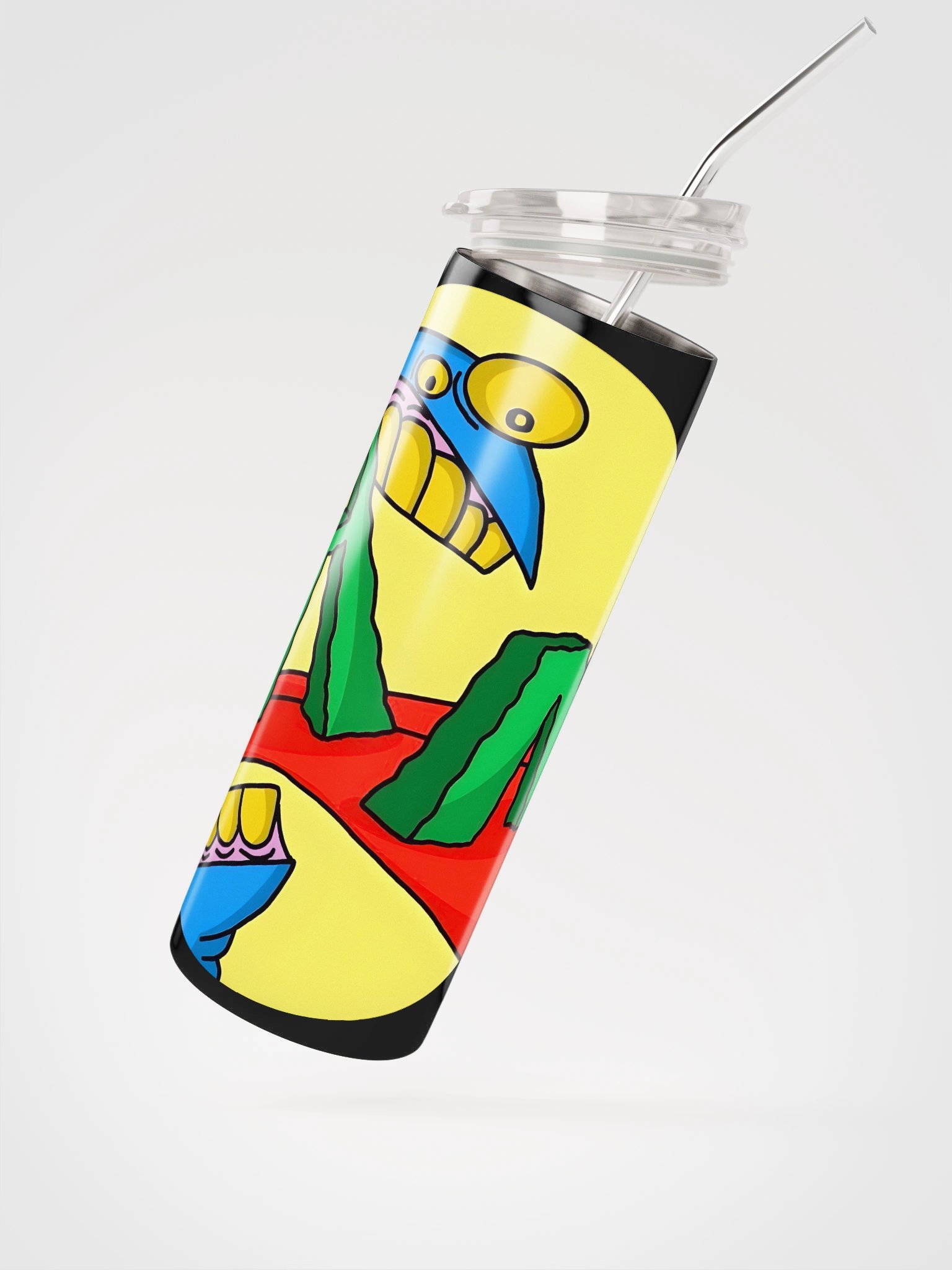 Alpha Mansion Logo Stainless Steel Tumbler product image (3)