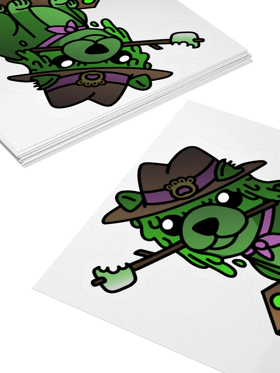 Camp Leader Obie KissCut Sticker! product image (7)