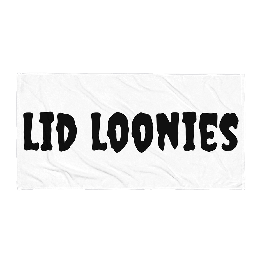 Lid Loonies Creepster font Towel product image (1)