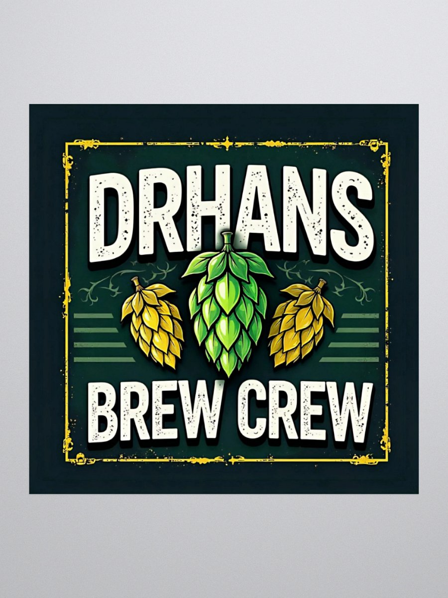 Brew Crew Kiss Cut Sticker product image (2)
