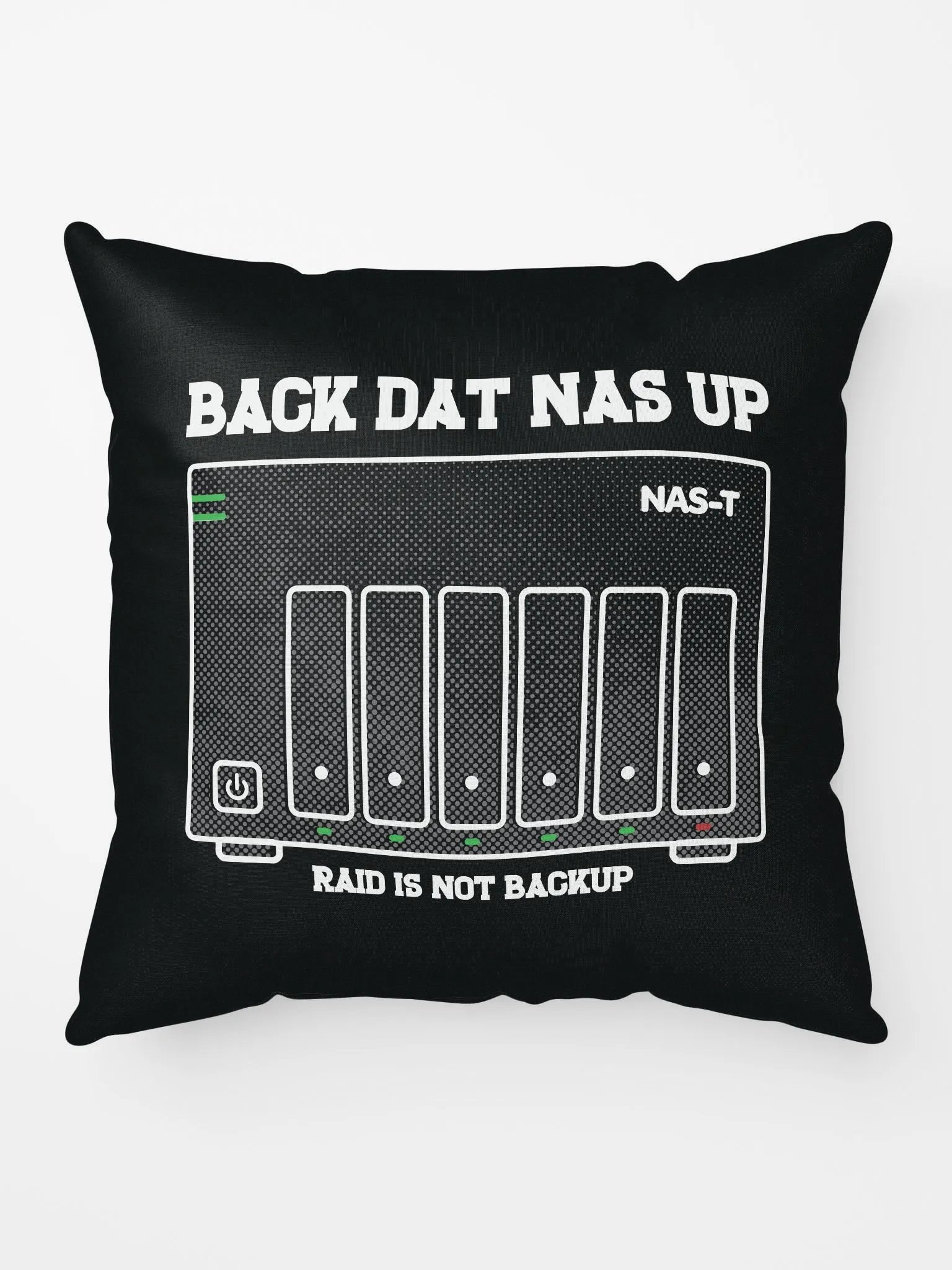 Back Dat NAS Up - Throw Pillow product image (1)