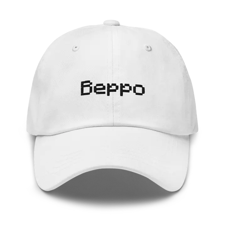 Beppo Embroidered Hat - White product image (1)