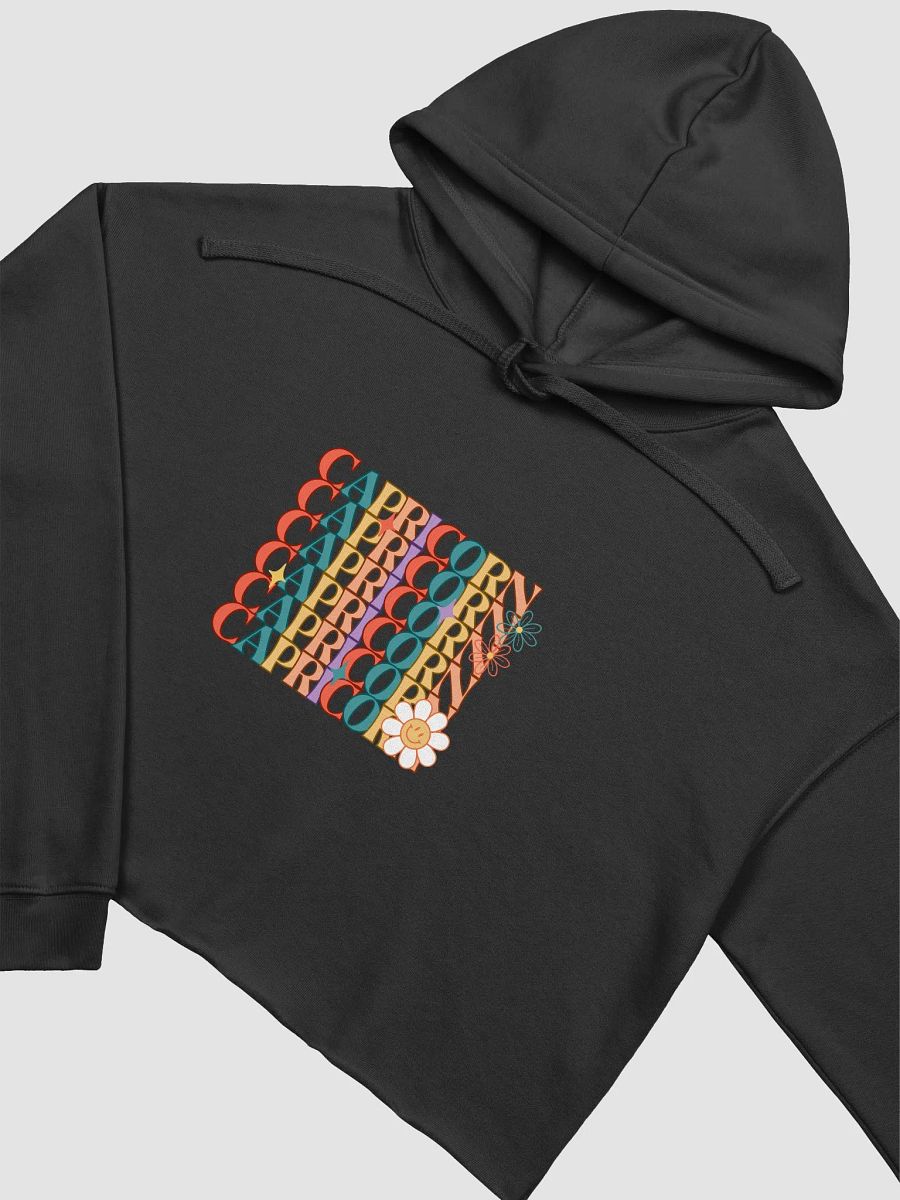 Capricorn Groovy Cropped Hoodie product image (3)