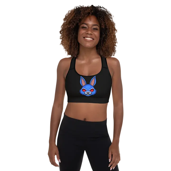 Black Evol Rabbiit Sports Bra product image (1)