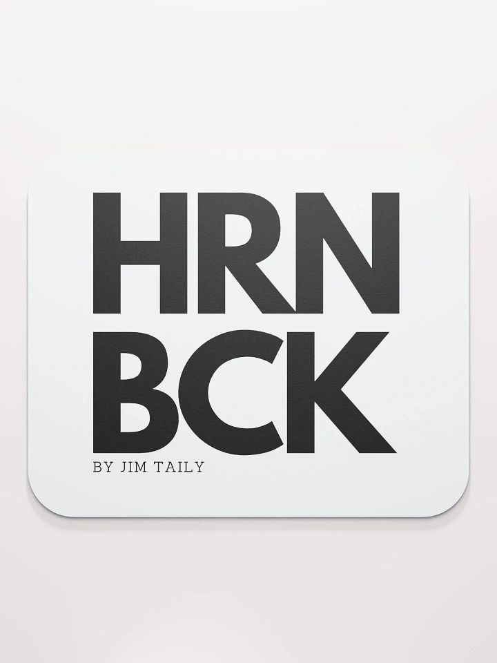 HRNBCK MOUSEPAD - Original White Edition product image (2)