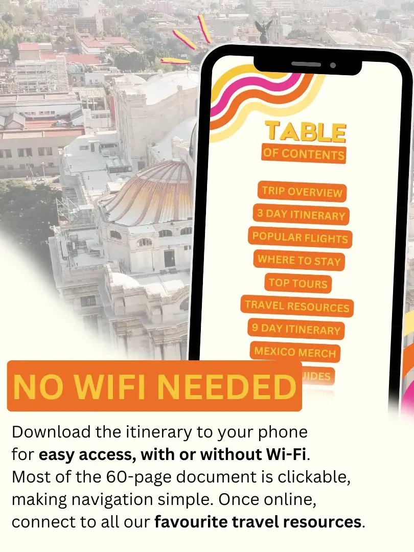 The 9-Day Mexico City Itinerary & Map product image (4)
