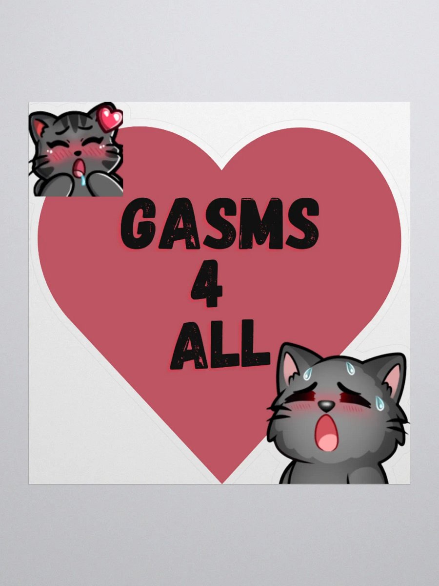Gasms 4 All Sticker product image (1)
