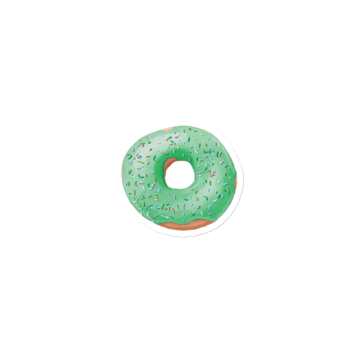 Green Sprinkle Magnet product image (1)