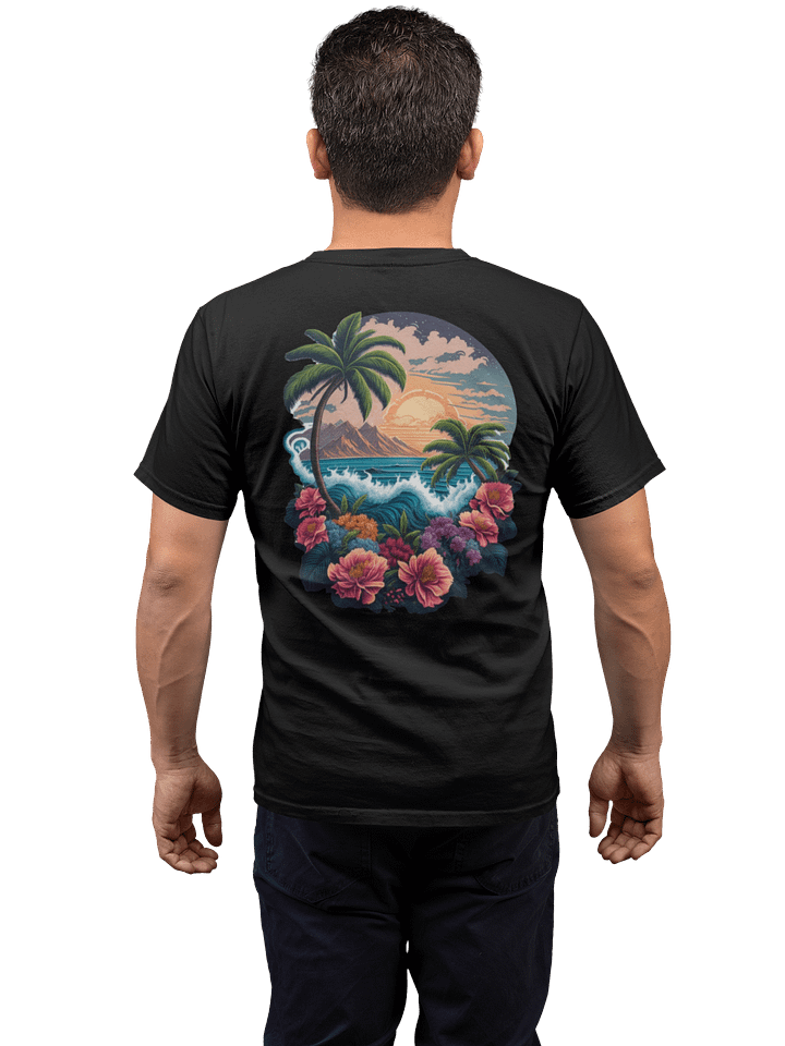 Sunset Serenity Short Sleeve: Beach Bum Edition product image (1)