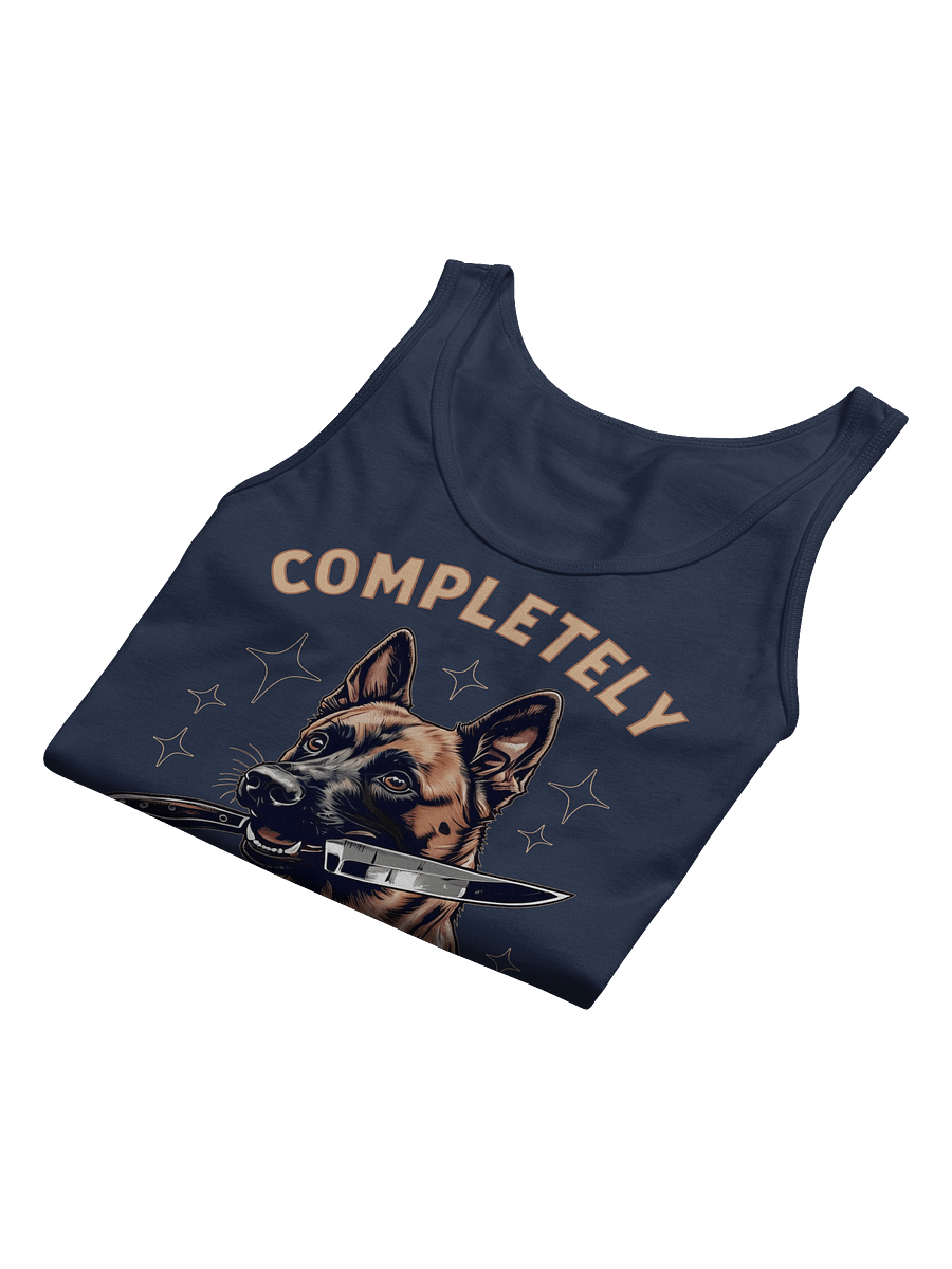 Completely Unhinged Malinois - Premium Unisex Tank Top product image (3)