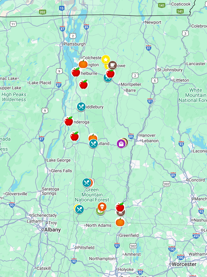 Olivia & Nathan's Vermont Fall Road Trip Guide product image (1)