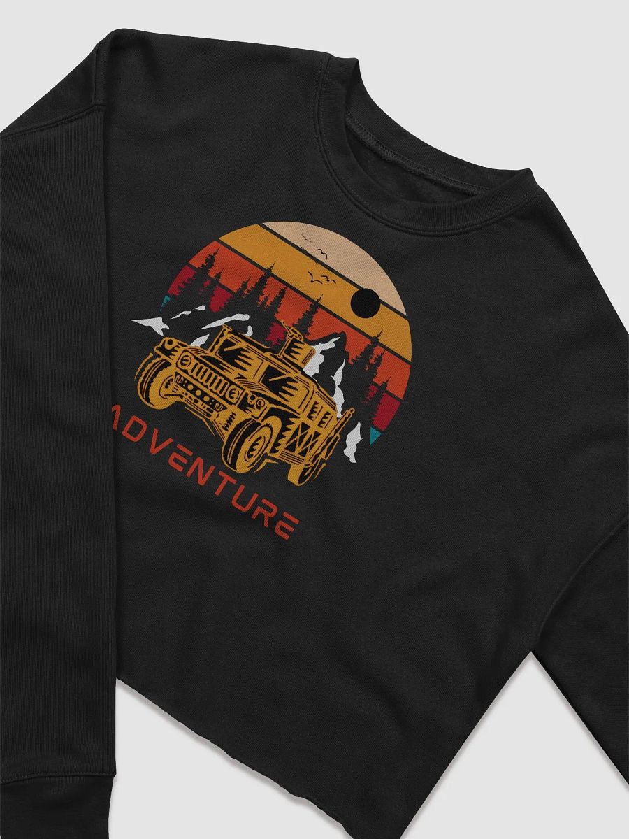 Ladies Cropped Adventure Sweatshirt product image (10)