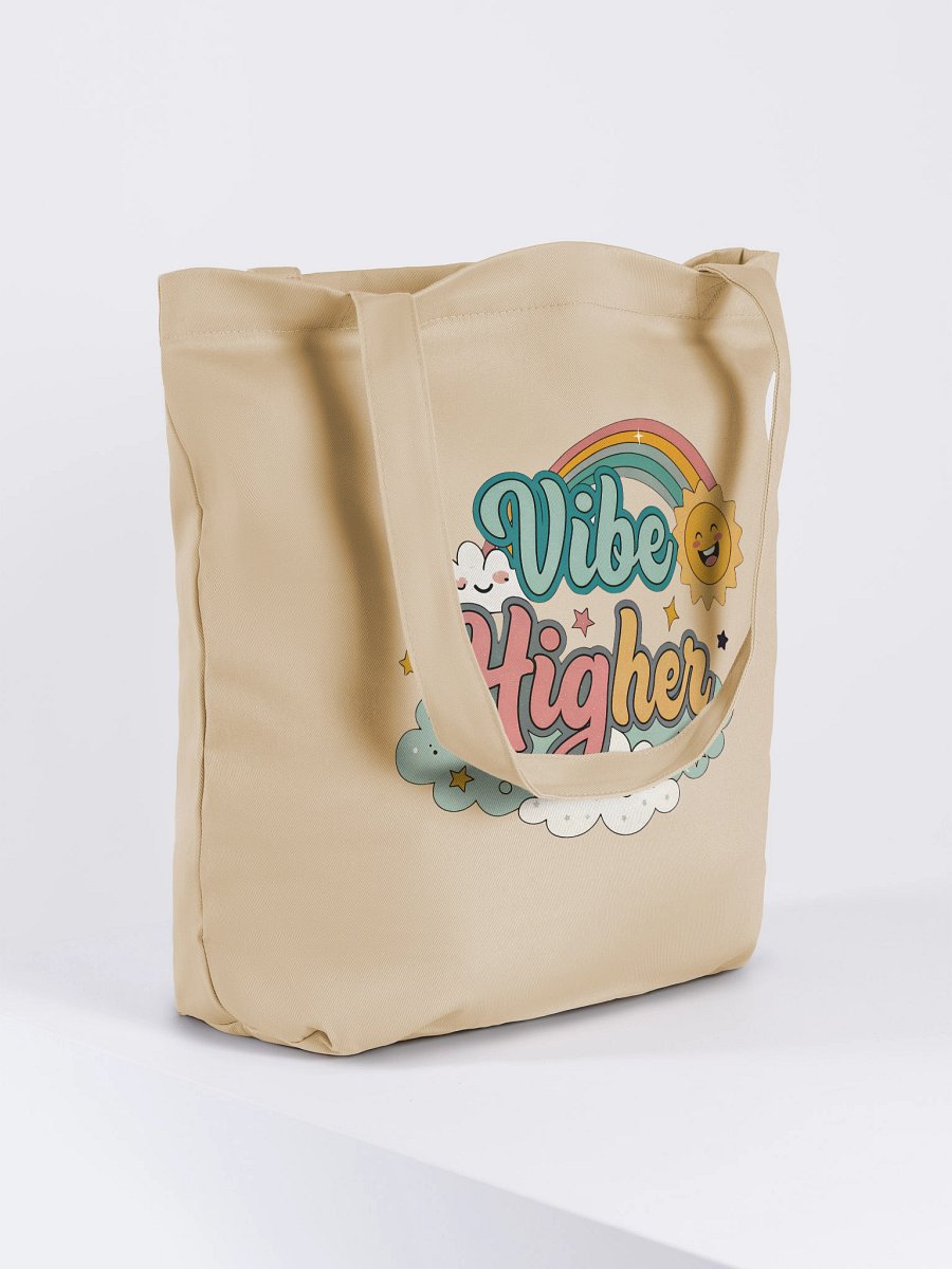 Vibe Higher Eco-Friendly Tote Bag product image (4)