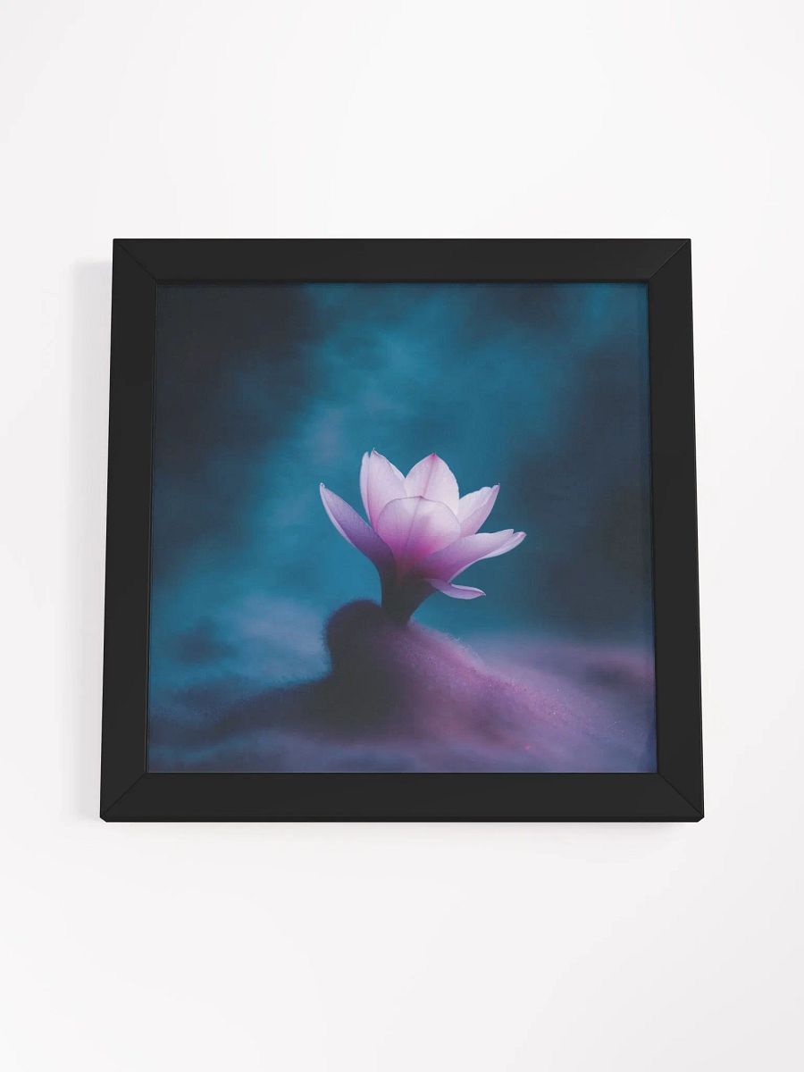 Ethereal Lotus Bloom Framed Print product image (38)