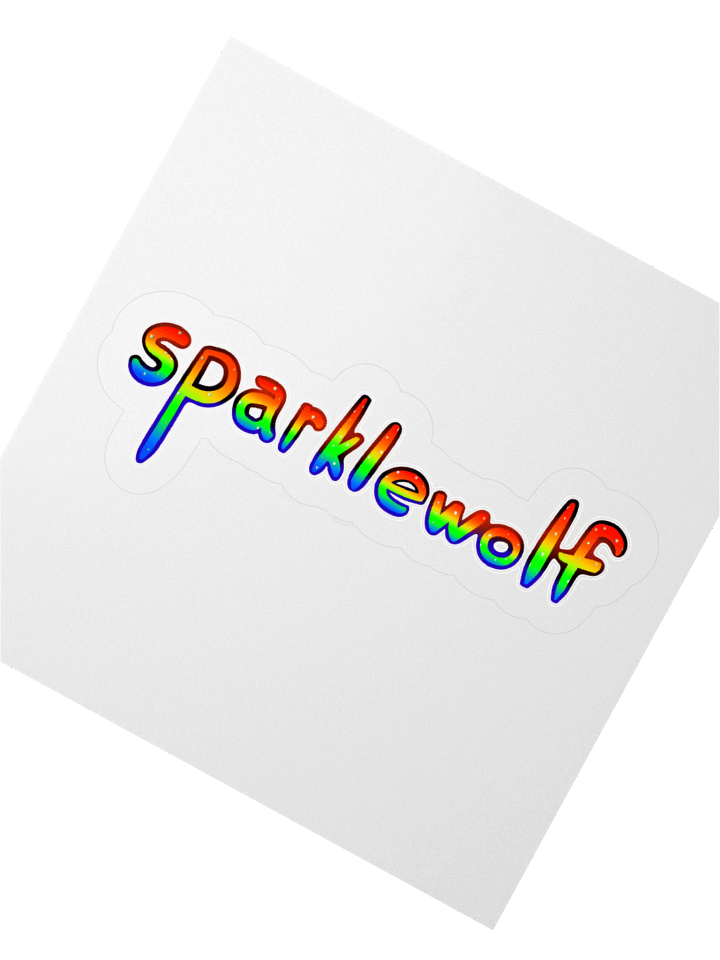 SPARKLEWOLF STICKER product image (2)