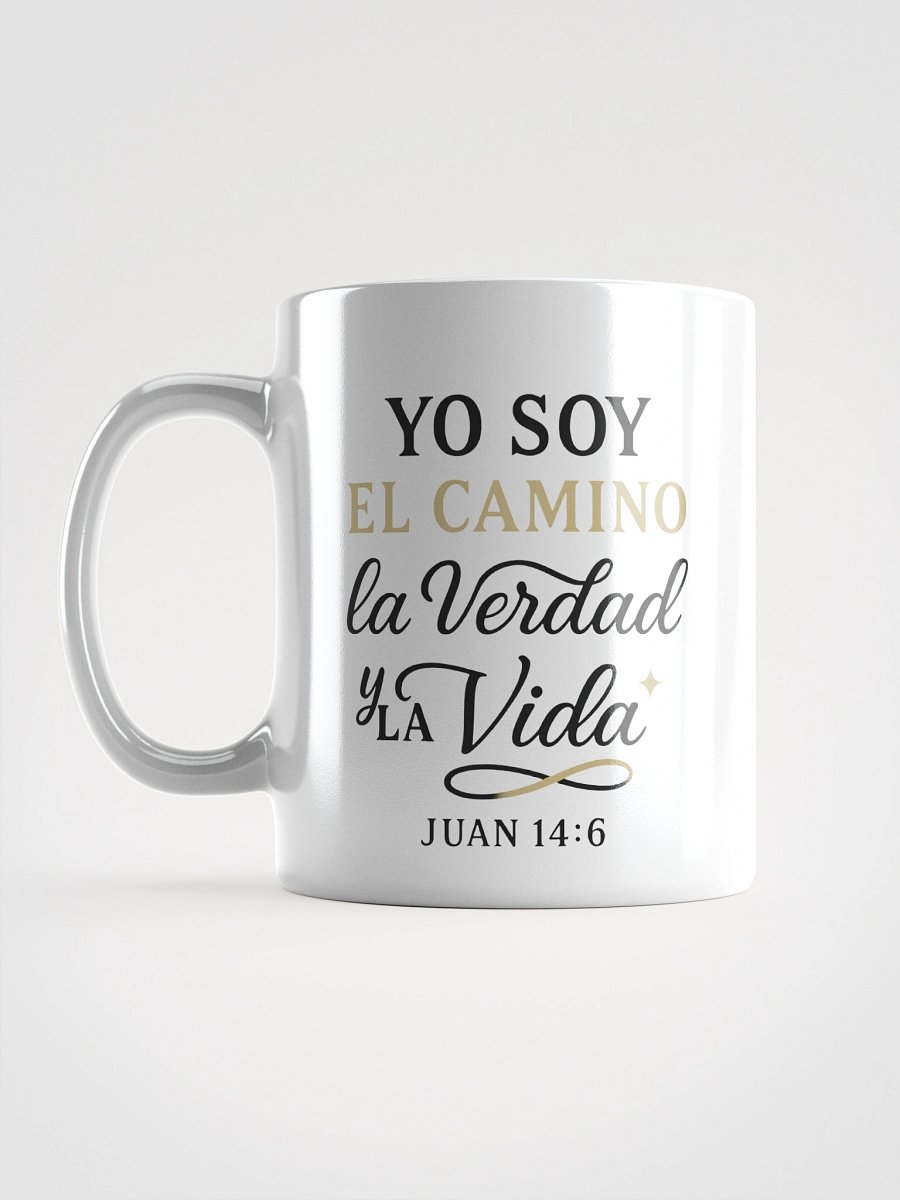 White Christian Mug – “Yo Soy el Camino, la Verdad y la Vida” – Spanish John 14:6 product image (1)