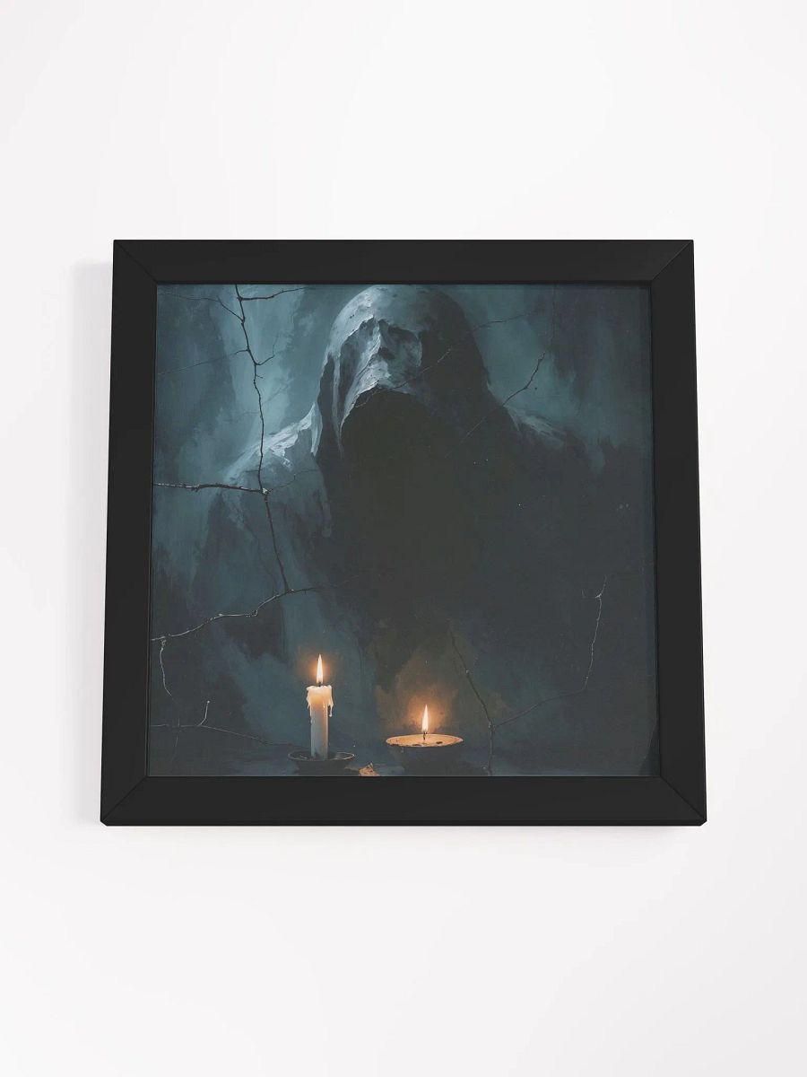 Shadowed Presence Framed Print product image (36)