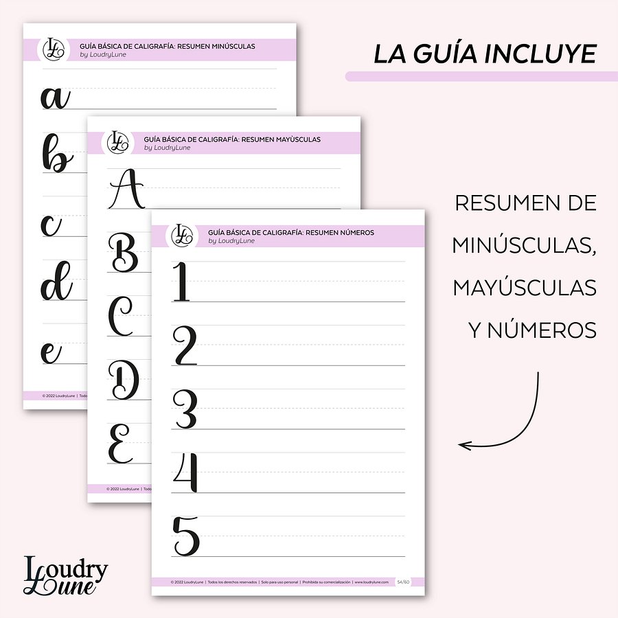 Guía Básica de Caligrafía para Rotuladores Grandes product image (5)