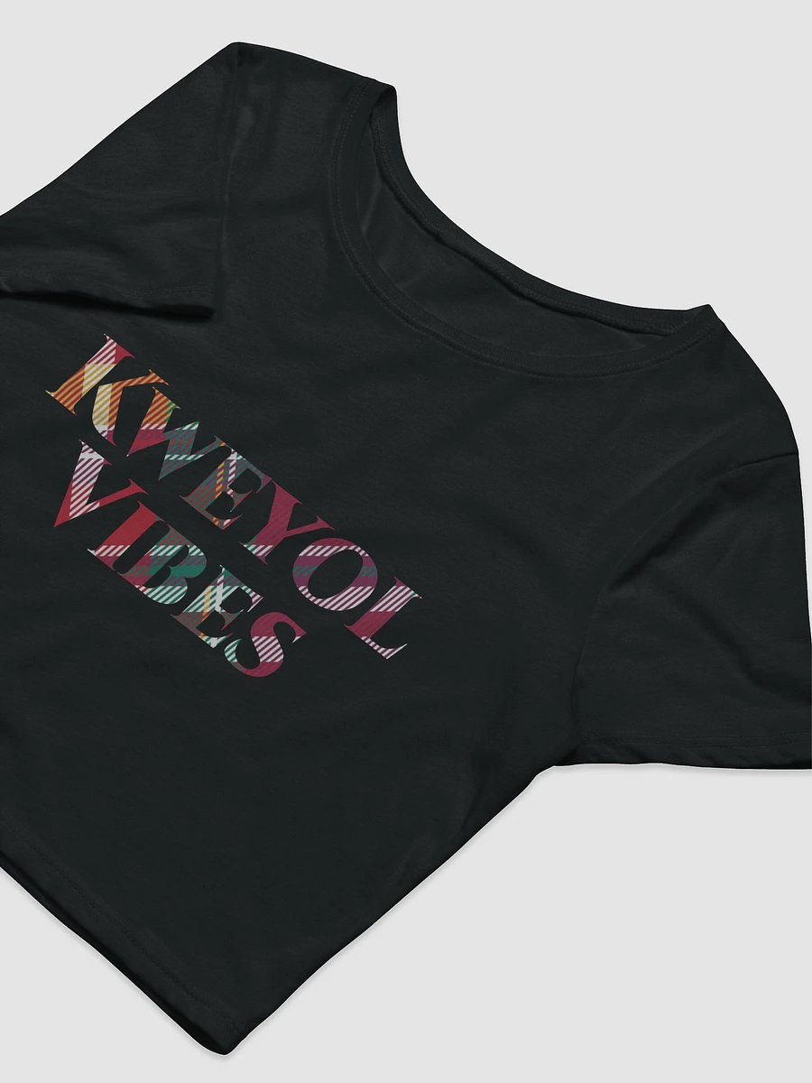 Kweyol Vibes Colorful Crop Tee product image (15)