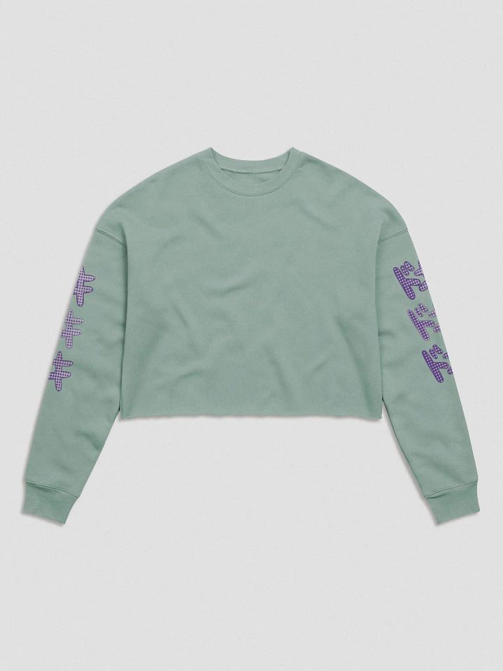 Doki All Over Crop Sweater product image (1)