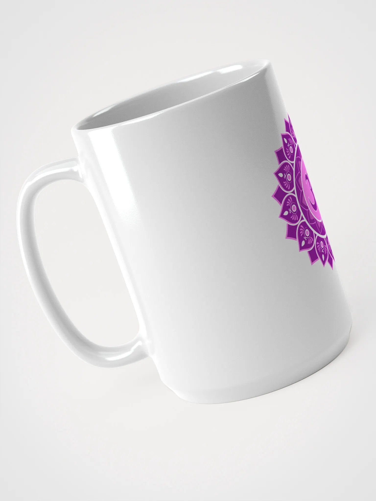 Om Lotus Mandala Ceramic Mug product image (3)