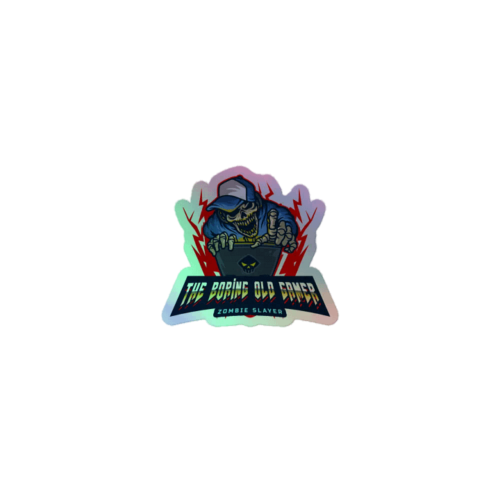Zombie Slayer Holographic Sticker Sheet product image (1)